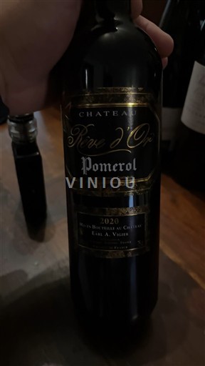 Bordeaux Pomerol Château Rêve Or 2020