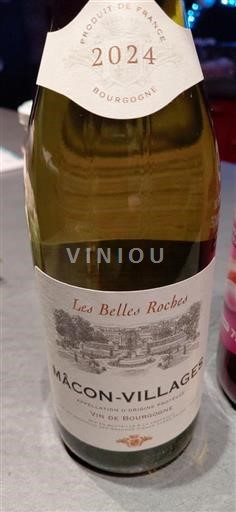 Burgundi Mâcon ja Mâcon-kylät Les Belles Roches 2024