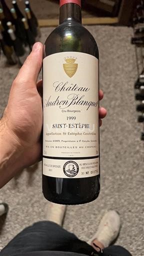 Burdeos Saint-Estèphe Cru Bourgeois Andron Blanquet 1999