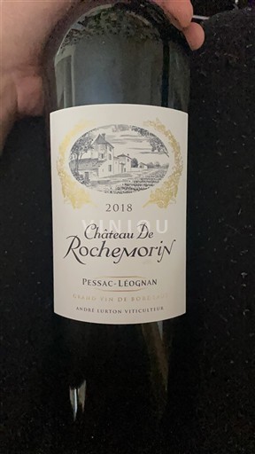 Bordeaux Pessac-Léognan Château Rochemorin 2018