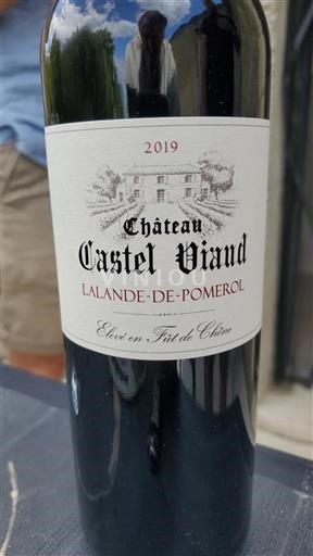 Bordeaux Lalande-de-pomerol Château Castel Viaud 2019