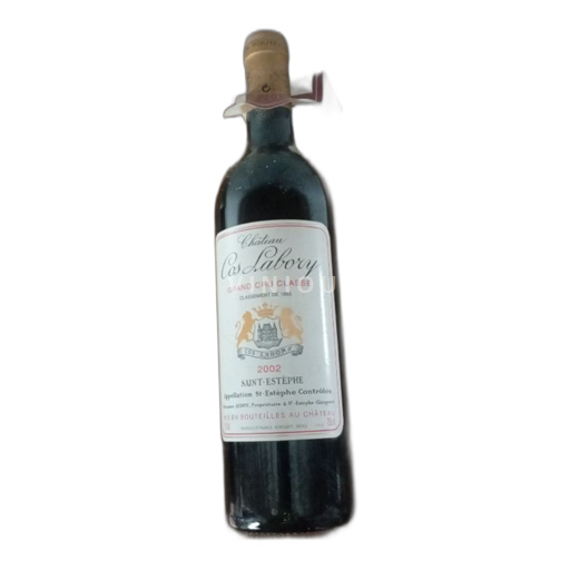 Bordeaux Saint-Estèphe Grand Cru Cos Labory 2002