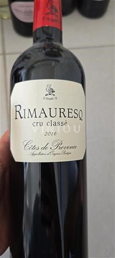 Provence Côtes-de-Provence Cru Classé Rimauresq 2016