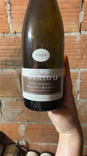 Burgund Saint-Aubin Premier Cru Domaine Vincent Prunier En Remilly 2018