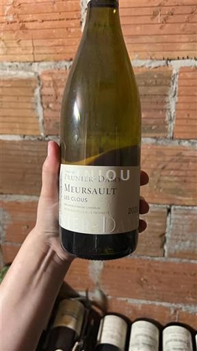 Burgundy Meursault Domaine Prunier-Damy Les Clous 2020