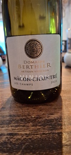 Burgundy Mâcon and Mâcon-Villages Domaine Berthier Les Champs 2023
