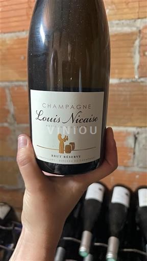 Champagne Champagner Louis Nicaise Brut Réserve Ohne Jahrgang