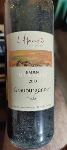 Baden No especificado Ludwig Honold Grauburgunder 2013