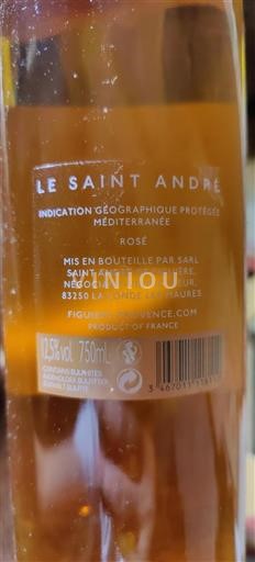 Provence, Nedre Rhônedal, Korsika Middelhavet Saint André de Figuière Le Saint André 2018