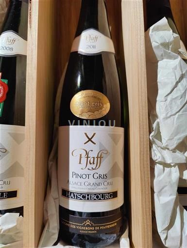Alsácia Alsácia Grand Cru Grand Cru Pfaff Hatschbourg 2011