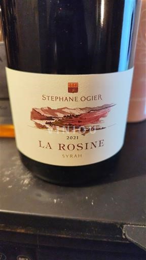 Alpes và các vùng Rhodanien Collines rhodaniennes Stéphane Ogier La Rosine 2021