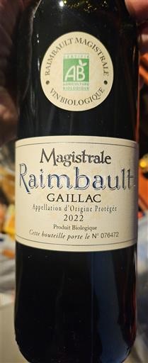 Sudoeste Gaillac Raimbault Magistrale 2022