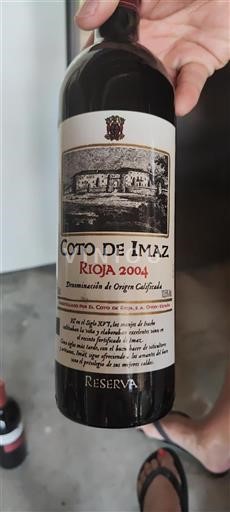 La Rioja Rioja Coto de Imaz Reserva 2004