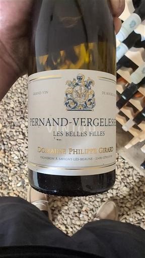 Burgundi Pernand-vergelesses Philippe Girard Les belles filles 2023