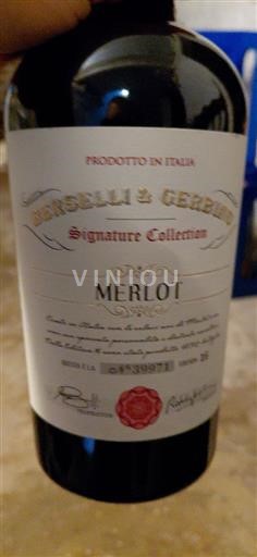 Abruzzen Merlot Berselli & Gerardo Signature Collection Niet-geïntegreerd