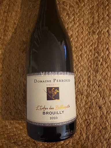 Beaujolais Brouilly Domaine Perroud L'Enfer des Balloquets 2023