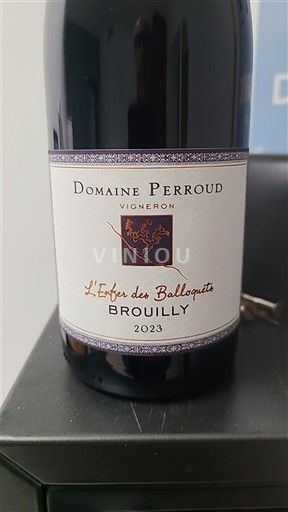 Beaujolais Brouilly Domaine Perroud L'Enfer des Balloquets 2023