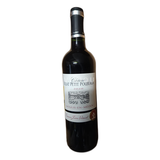 Bordeaux Moulis-en-Médoc Château Ruat Petit Poujeaux Réserve Jean Viaud 2020