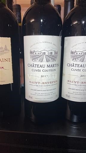 Bordeaux Saint-Estèphe Château Martin Coutelin 2017