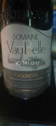Rhônedalen Gigondas Domaine Vaubelle 2022