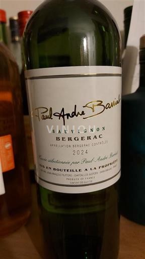 Sydvestfrankrig Bergerac Paul André Bavril Sauvignon 2024