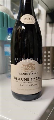 Bourgogne Beaune Premier Cru Domaine Denis Carré Les Tuvilains 2018