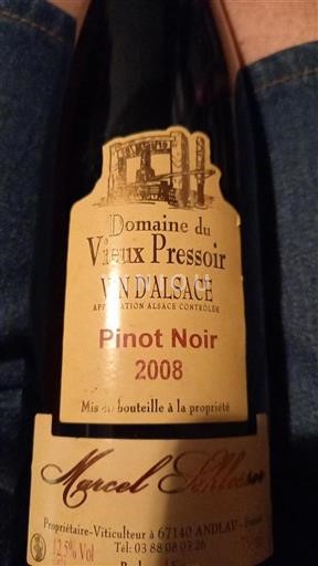 Alsazia Non specificato Domaine Vieux Pressoir 2008
