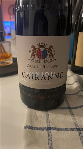 Valle del Rodano Cairanne Camille Cayran Grande Réserve 2023