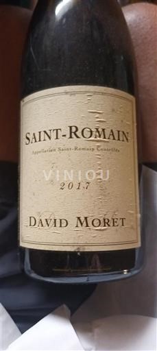 Burgundy Saint-Romain David Moret 2017