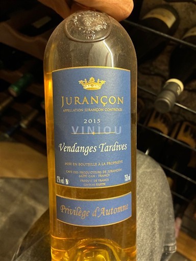 Jihozápad Jurançon Cave des Producteurs de Jurançon Privilège d'Automne 2015