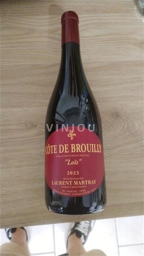 Beaujolais Côte de Brouilly Laurent Martray Loïs 2023