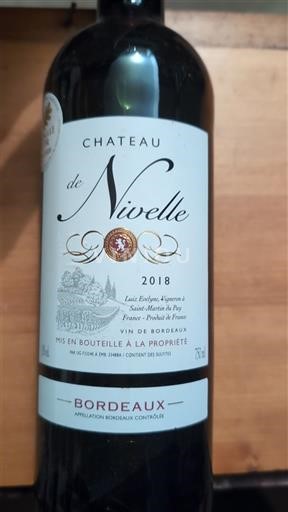 Bordeaux Château Nivelle 2018