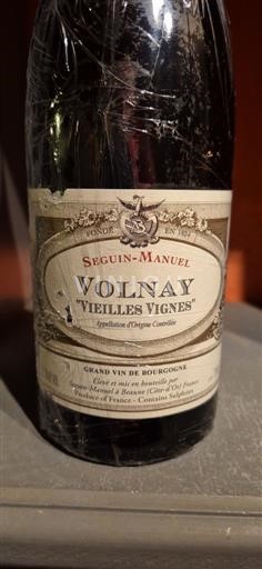Burgundija Volnay Seguin-Manuel Vieilles Vignes 2019