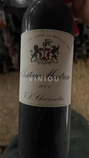 Bordeaux Saint-Estèphe Grand Cru Montrose 2001