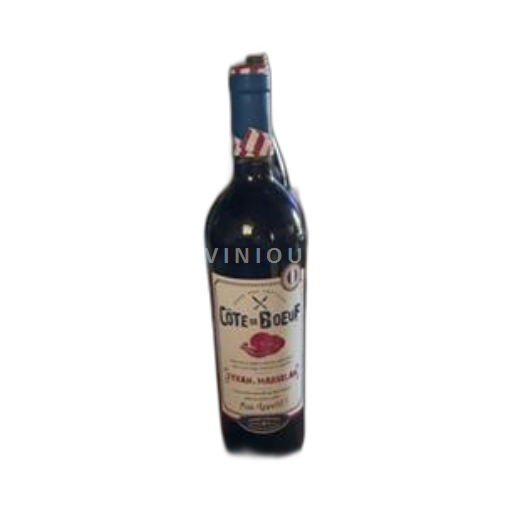 Vin Rouge sec Syrah Marselan Côte de Boeuf 2023 France Languedoc et Roussillon Pays d'oc IGP