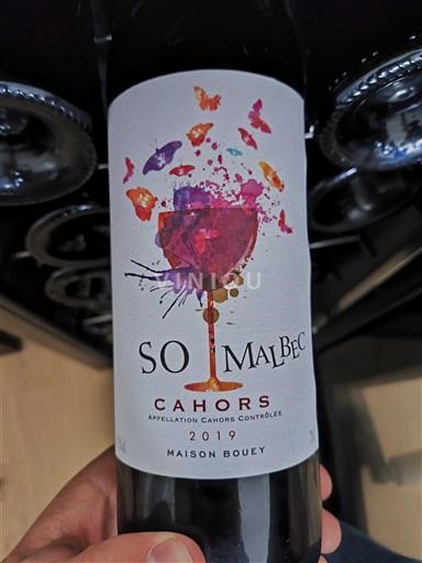 Sudoeste Cahors Maison Bouey SO Malbec 2019