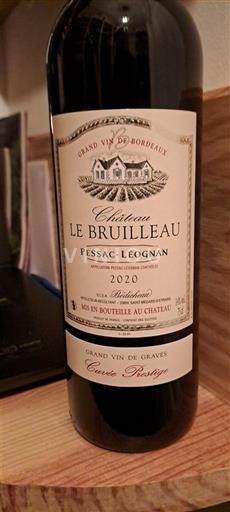 Bordeaux Pessac-Léognan Château Le Bruilleau Prestige 2020