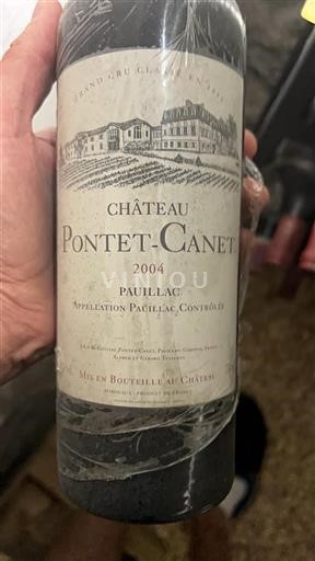 Burdeos Pauillac Grand Cru Pontet-Canet 2004
