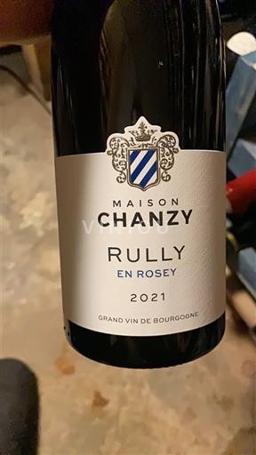 Burgund Rully Maison Chanzy En Rosey 2021