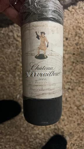 Bordéus Pauillac Grand Cru Classé Armailhac 2004