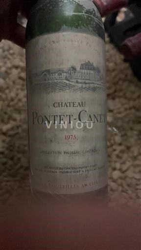 Burdeos Pauillac Grand Cru Pontet-Canet 1973