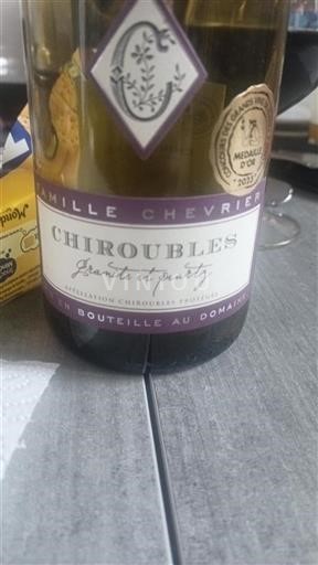 Beaujolais Chiroubles Famille Chevrier Granite et Quartz Sin añada
