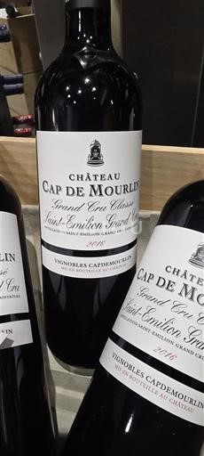 Bordo Сент-Емилион Гранд Кру Grand Cru Château Cap de Mourlin 2018