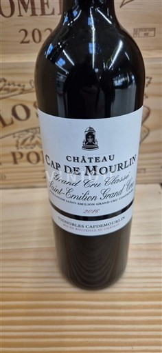 Bordeaux Saint-Émilion Grand Cru Grand Cru Château Cap de Mourlin 2018