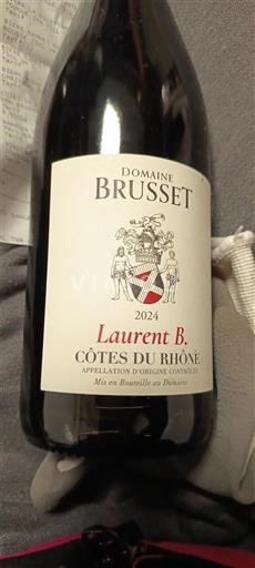 Rhônedalen Côtes du Rhône Domaine Brusset Laurent B. 2024