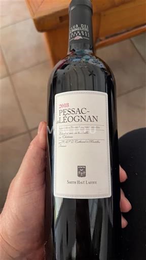 Bordeaux Pessac-Léognan Grand Cru Smith Haut Lafitte 2018