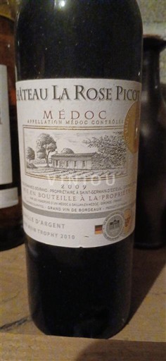 Bordeaux Médoc Château La Rose Picot 2009
