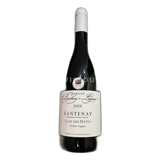 Burgund Santenay Domaine Bachey-Legros Clos des Hates 2020