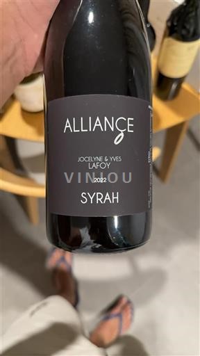 Rhônetal Côte-rôtie Jocelyne & Yves Lafoy Alliance 2022