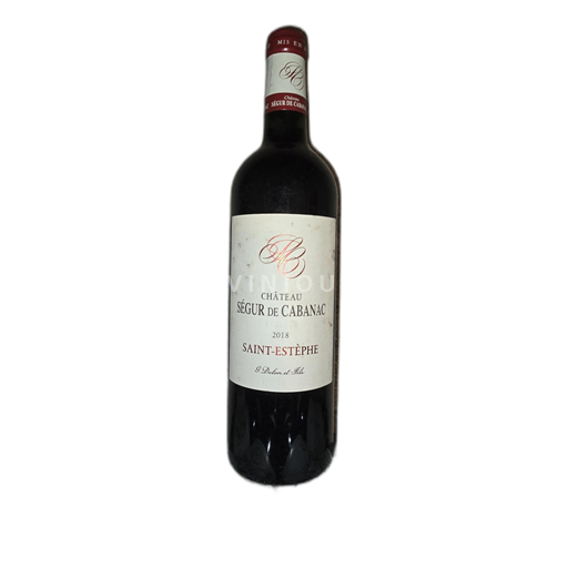 Bordeaux Saint-Estèphe Château Ségur de Cabanac 2018